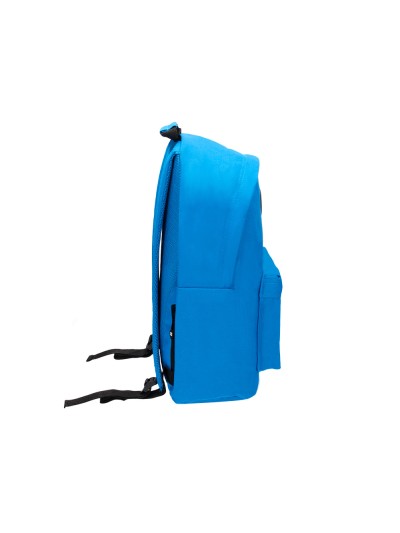 Cartera antartik mochila con asa y bolsillos con cremallera color azul 310x160x410 mm