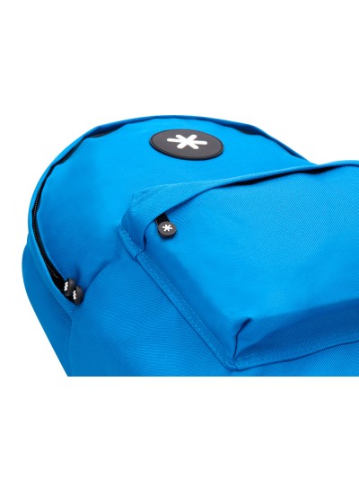 Cartera antartik mochila con asa y bolsillos con cremallera color azul 310x160x410 mm