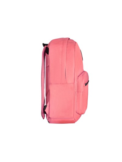 Cartera antartik mochila con asa y bolsillo frontal concremallera color coral 320x140x430 mm