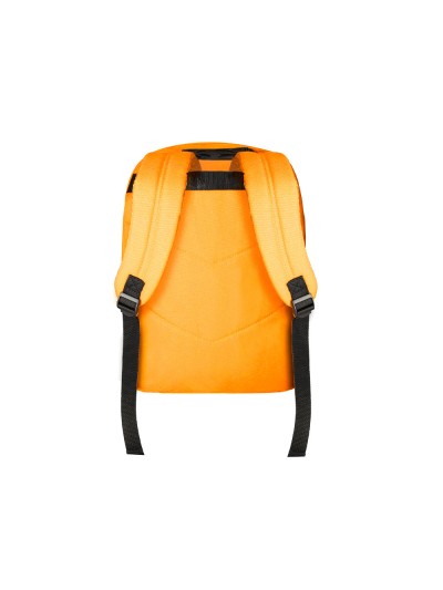 Cartera antartik mochila con asa y bolsillo frontal concremallera color mostaza 320x140x430 mm