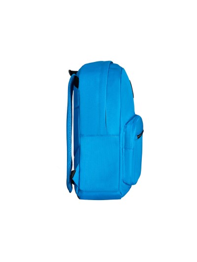 Cartera antartik mochila con asa y bolsillo frontal concremallera color azul 320x140x430 mm