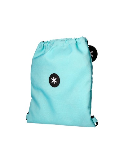 Saco plano antartik bolsillo interior con cremallera color azul hielo 350x400 mm