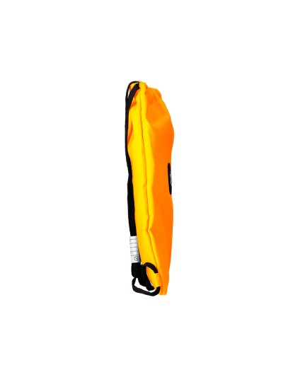 Saco plano antartik bolsillo interior con cremallera color mostaza 350x400 mm