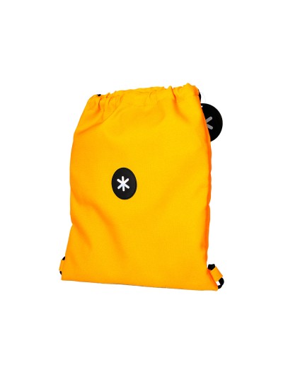 Saco plano antartik bolsillo interior con cremallera color mostaza 350x400 mm