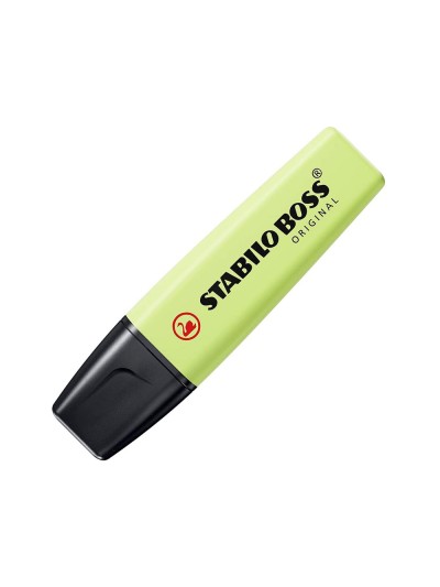 Rotulador stabilo boss fluorescente 70 pastel estuche de 4 unidades colores