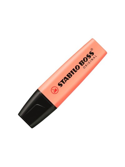 Rotulador stabilo boss fluorescente 70 pastel naranja palido
