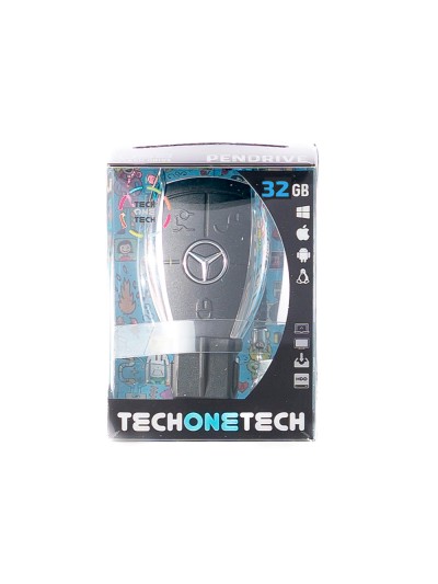 Memoria usb tech on tech llave mercedes 32 gb
