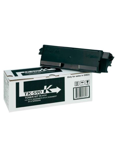 Toner kyocera tk-5195c -mita negro tk590k