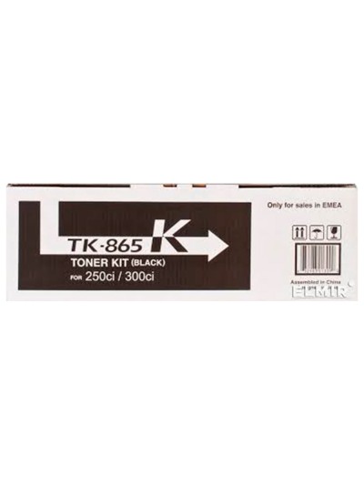 Toner kyocera -mita taskalfa 250ci / 300ci tk865k mfp toner negro