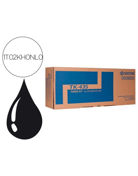Toner kyocera -mita taskalfa 180 / 220 / 181 / 221 negro tk-435