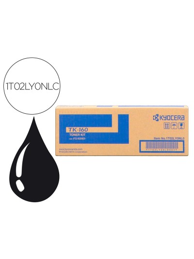 Toner kyocera -mita fs-1120d / 1120dn negro tk-160