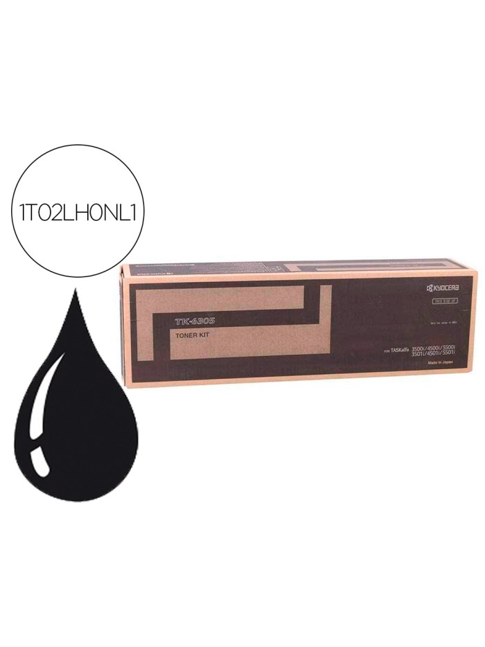 Toner kyocera -mita taskalfa 3500i / 4500i / 5500i negro tk6305k Toner kyocera -mita taskalfa 3500i / 4500i / 5500i negro tk6305k