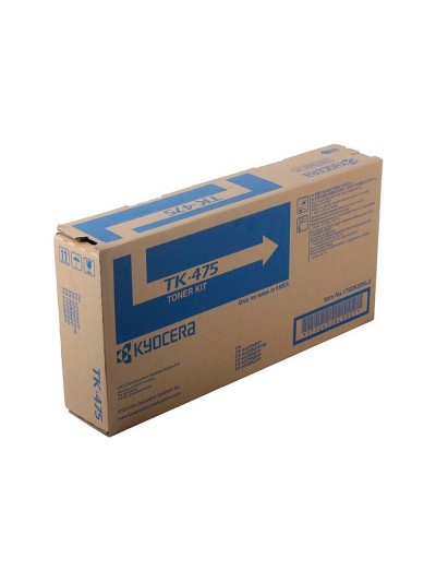 Toner kyocera -mita laser negro tk475 15.000 paginas fs6025/6030mfp fs-6525/6530