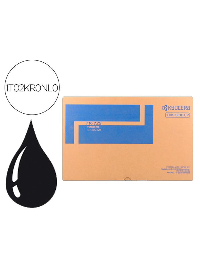 Toner kyocera -mita copiadora taskalfa 420i negro tk-725 Toner kyocera -mita copiadora taskalfa 420i negro tk-725