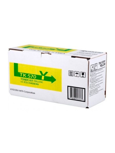 Toner kyocera laser tk570y para fs-5400 amarillo