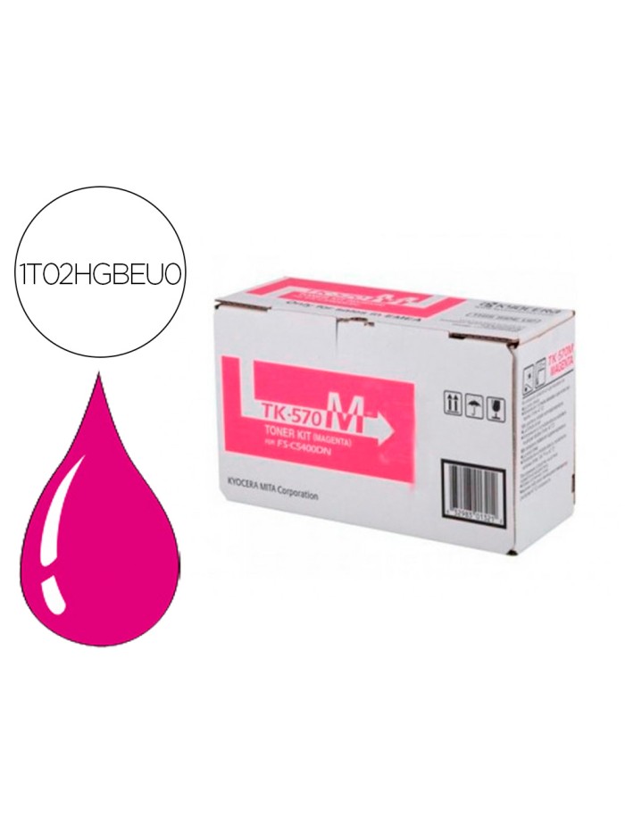 Toner kyocera laser tk570m para fs-5400 magenta Toner kyocera laser tk570m para fs-5400 magenta