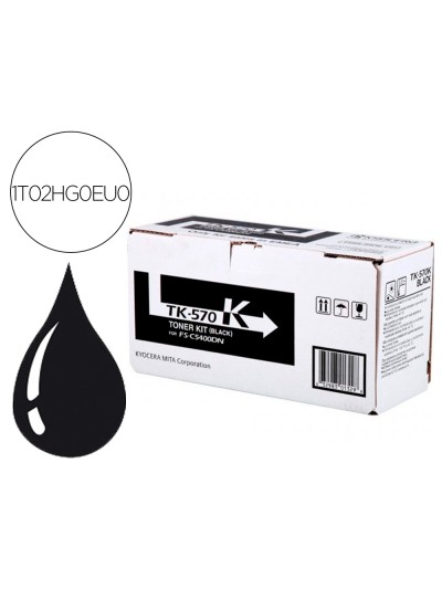 Toner kyocera laser tk500k para fs-5400 negro tk-570k