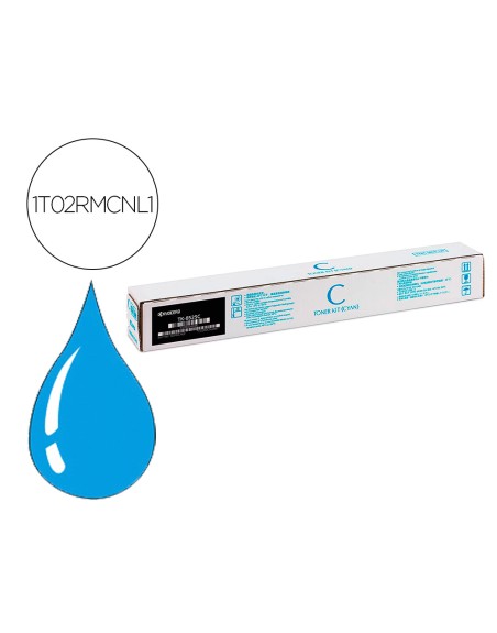 Toner kyocera tk-8525c cyan para taskalfa 4052ci (1t02rmcnl0)