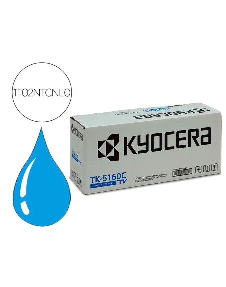 Toner kyocera tk-5160c cian