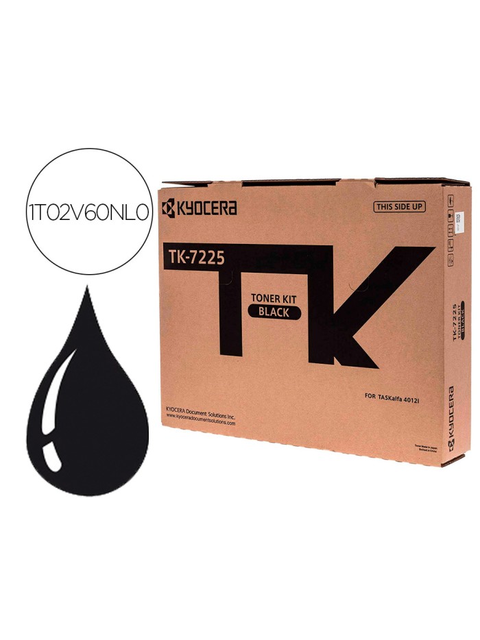 Toner kyocera negro tk-7225 para taskalfa 4012i Toner kyocera negro tk-7225 para taskalfa 4012i