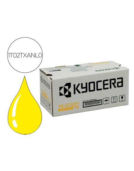 Toner kyocera mita tk-5230y amarillo 2200 pag