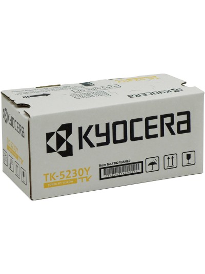 Toner kyocera mita tk-5230y amarillo 2200 pag