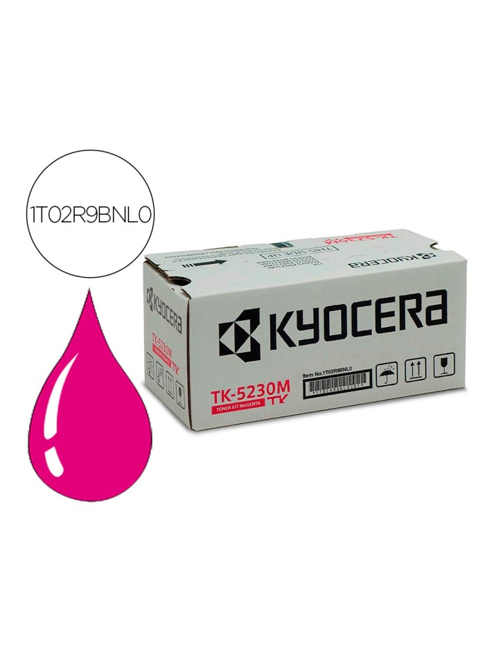 Toner kyocera mita tk-5230m magenta 2200 pag Toner kyocera mita tk-5230m magenta 2200 pag