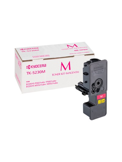 Toner kyocera mita tk-5230m magenta 2200 pag