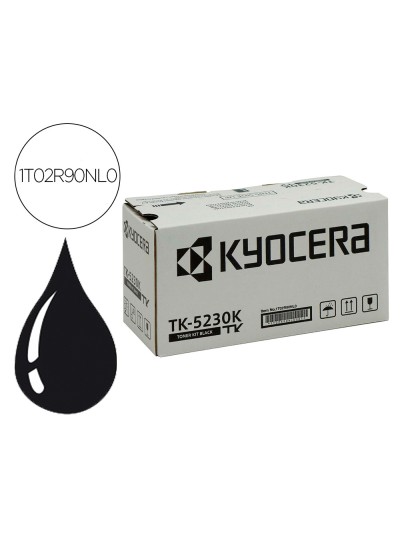 Toner kyocera mita tk-5230k negro m5521cdw 2600 pag