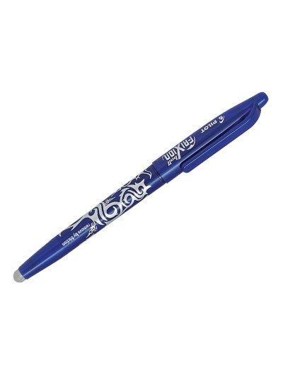 Boligrafo pilot frixion ball borrable 0,7 mm punta media azul en blister