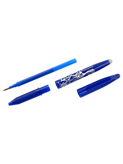 Boligrafo pilot frixion ball borrable 0,7 mm punta media azul en blister