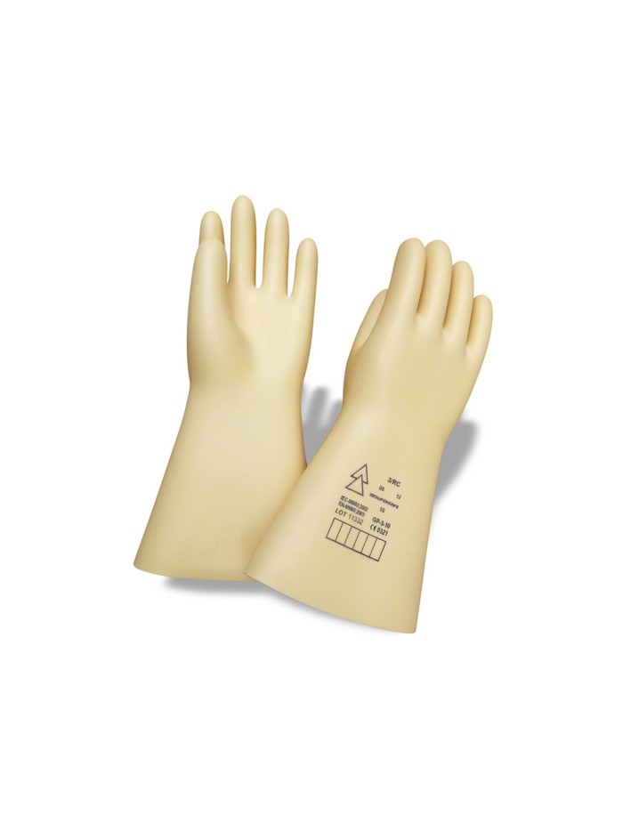 Guantes faru latex aislante proteccion electrica hasta 500 voltios clase 00 talla 9 color beige Guantes faru latex aislante proteccion electrica hasta 500 voltios clase 00 talla 9 color beige