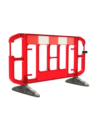 Barrera faru navigator polietileno rojo longitud 2 mt
