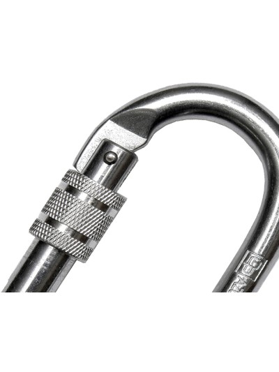 Mosqueton faru acero galvanizado virola 19 mm resistencia 25 kn
