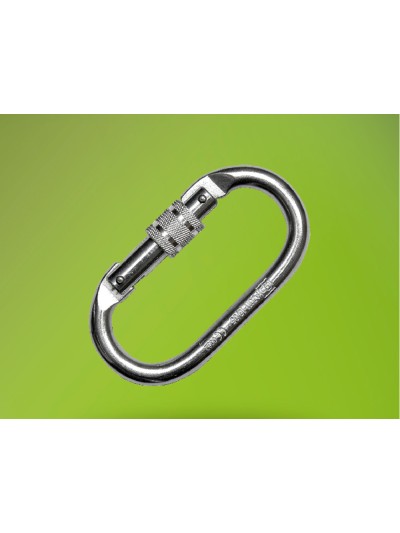 Mosqueton faru acero galvanizado virola 19 mm resistencia 25 kn