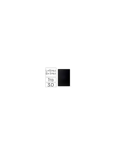 Disco duro externo toshiba canvio slim hdd 2,50/' 5.000 mbit/s usb 3.0 1 tb color negro
