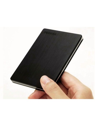 Disco duro externo toshiba canvio slim hdd 2,50/' 5.000 mbit/s usb 3.0 1 tb color negro