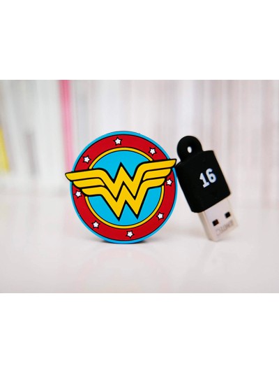 Memoria usb emtec flash 16 gb usb 2.0 collector wonder woman