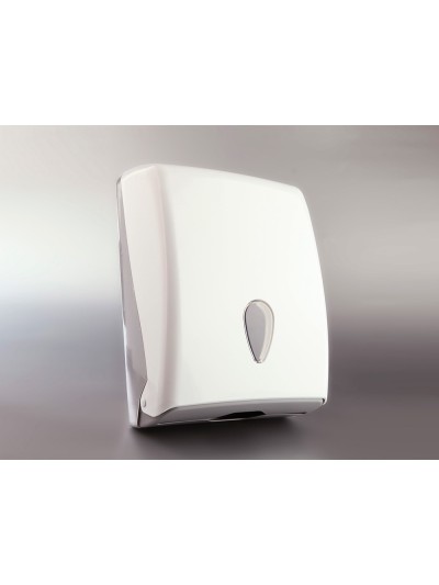 Dispensador toallitas secamanos dahi abs color blanco 370x277x130 mm