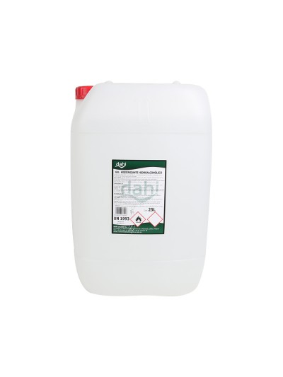 Gel hidroalcoholico higienizante dahi para manos garrafa de 25 litros