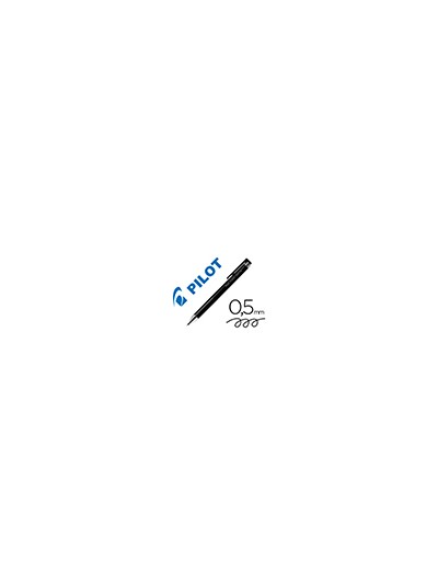 Boligrafo pilot synergy point retractil sujecion de caucho tinta gel 0,5 mm negro