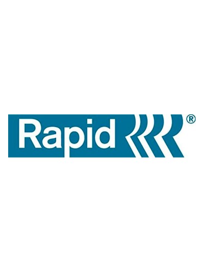 Grapadora rapid so30c plastico negro/rojo capacidad 30 hojas usa grapas omnipress 30