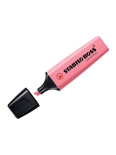 Rotulador stabilo boss fluorescente 70 pastel rosa cerezo en flor