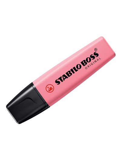 Rotulador stabilo boss fluorescente 70 pastel rosa cerezo en flor