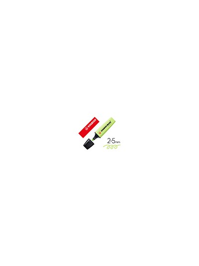Rotulador stabilo boss fluorescente 70 pastel chispa de lima