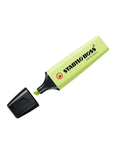 Rotulador stabilo boss fluorescente 70 pastel chispa de lima