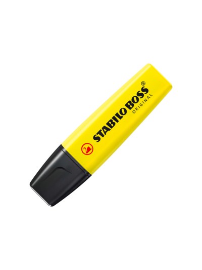 Rotulador stabilo boss fluorescente 70 estuche de 6 unidades colores surtidos