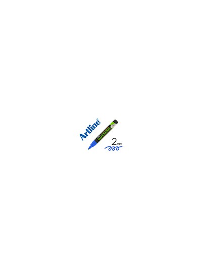 Rotulador artline pizarra epd-4 color azul opaque ink board punta redonda 2 mm