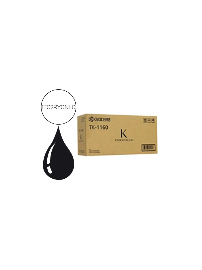 Toner kyocera tk-1160 ecosys p2040dn negro 7200 paginas Toner kyocera tk-1160 ecosys p2040dn negro 7200 paginas