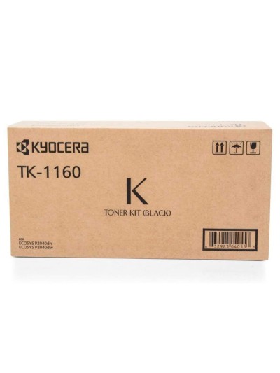 Toner kyocera tk-1160 ecosys p2040dn negro 7200 paginas
